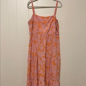 Vibrant Floral Maxi Dress